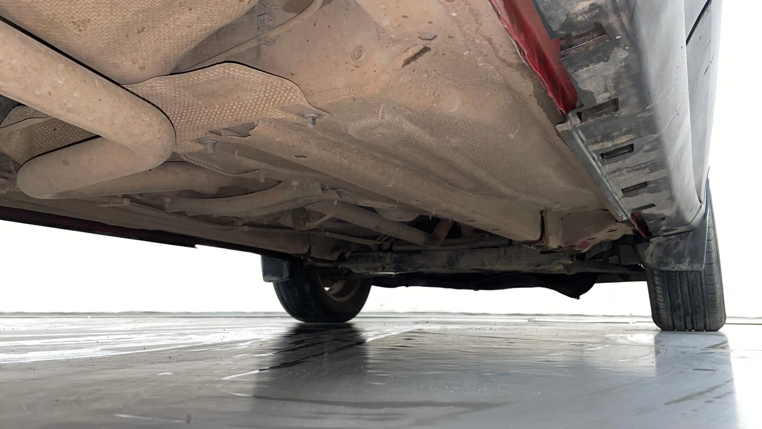 Used 2018 Ford EcoSport Titanium + 1.5L TDCi Diesel Manual extra REAR RIGHT UNDERBODY VIEW