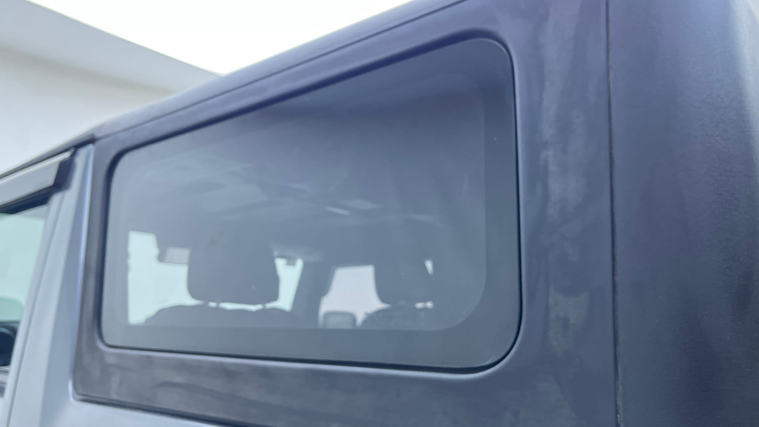 Used 2022 mahindra Thar LX Hard Top Diesel MT 4WD Diesel Manual interior LEFT REAR DOOR OPEN VIEW