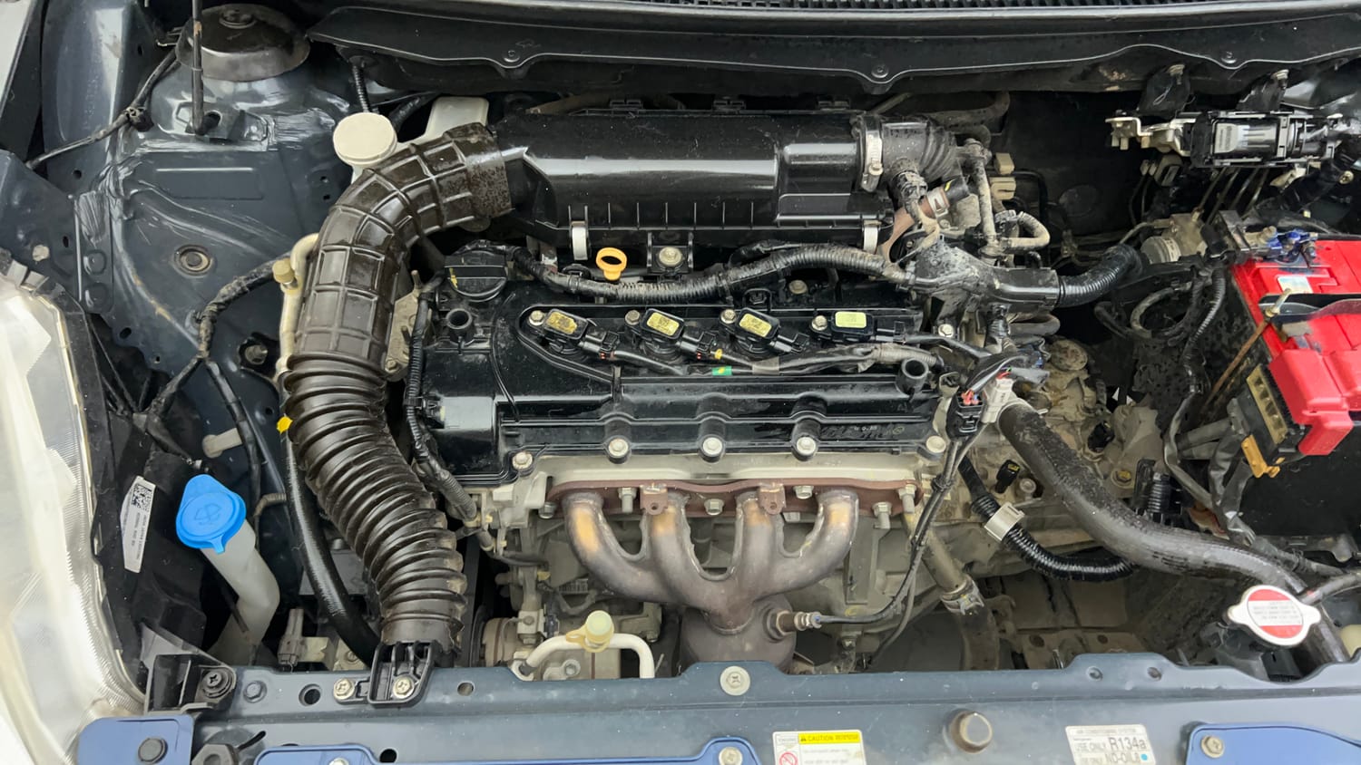 Used 2018 Maruti Suzuki Baleno Delta 1.2 Petrol Manual engine ENGINE RIGHT SIDE VIEW