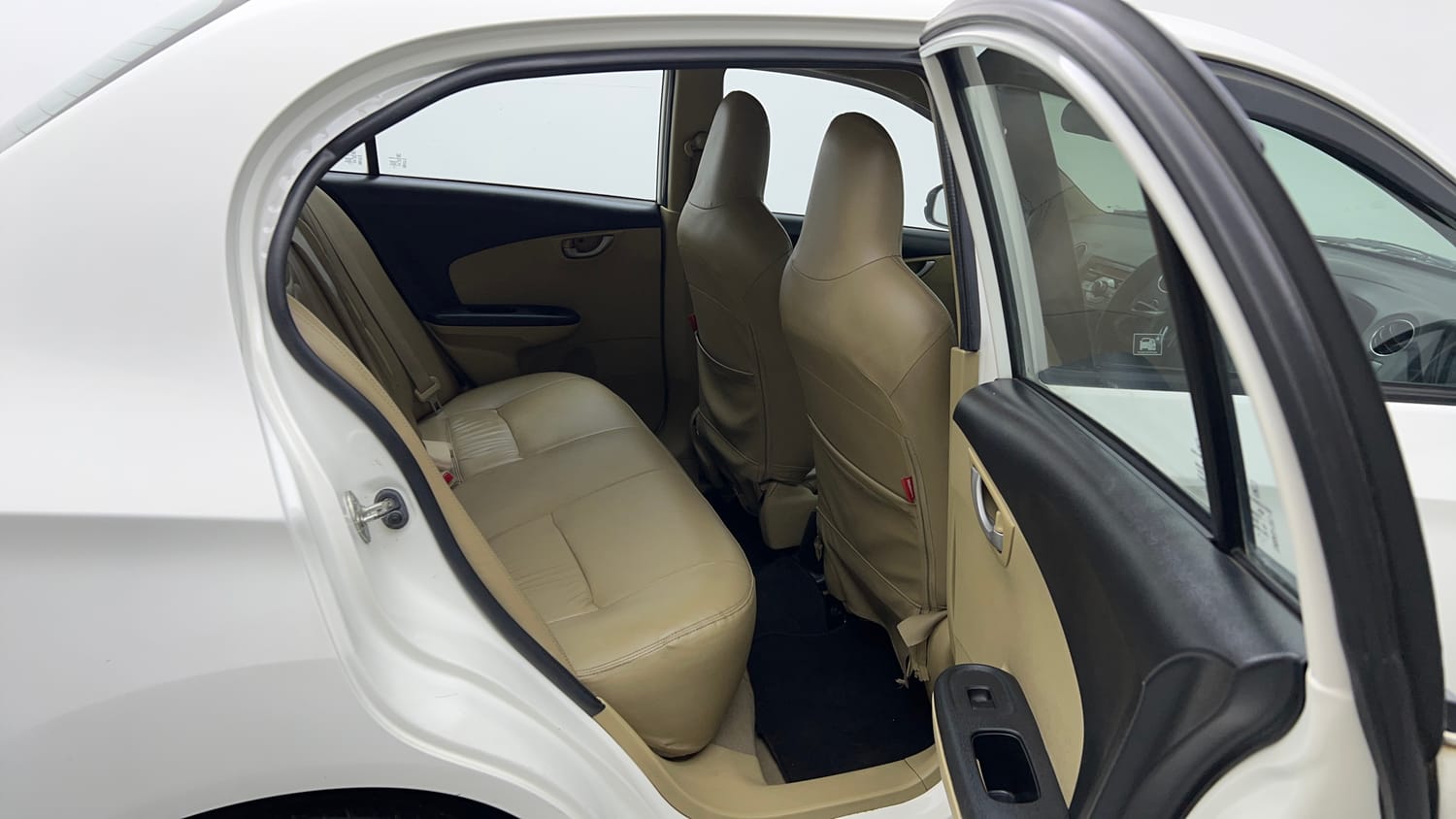 Used 2016 Honda Amaze 1.2 VX AT i-VTEC Petrol Automatic interior RIGHT SIDE REAR DOOR CABIN VIEW