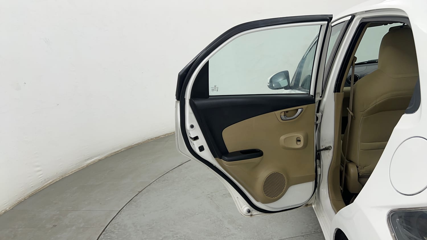 Used 2016 Honda Brio VX MT Petrol Manual interior LEFT REAR DOOR OPEN VIEW