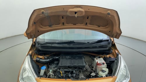 Used 2016 Hyundai Grand i10 Magna 1.2 Kappa VTVT Petrol Manual engine ENGINE & BONNET OPEN FRONT VIEW
