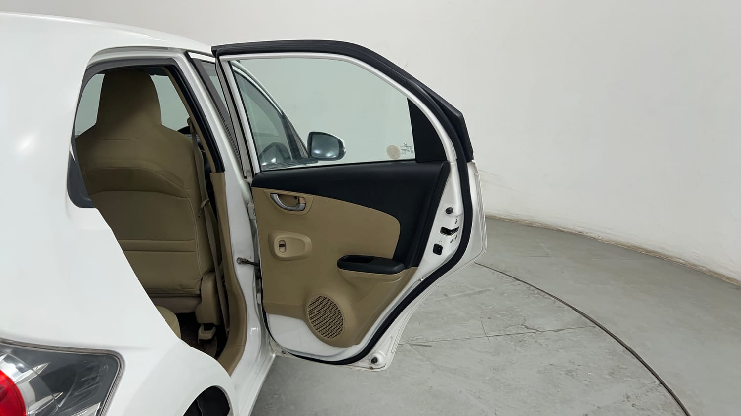 Used 2016 Honda Brio VX MT Petrol Manual interior RIGHT REAR DOOR OPEN VIEW