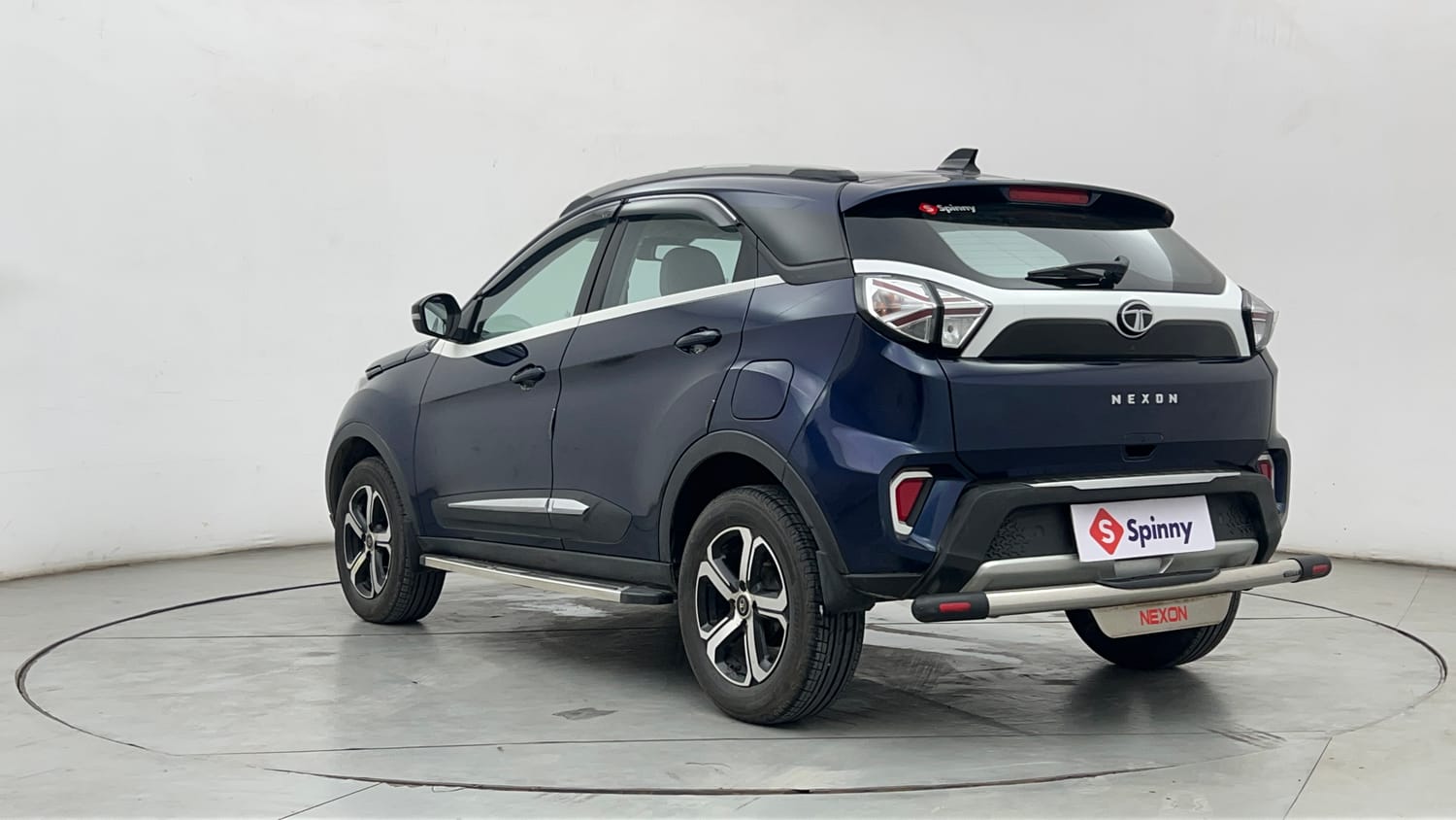 Used 2023 Tata Nexon XZ Plus LUXS Diesel Diesel Manual exterior LEFT REAR CORNER VIEW
