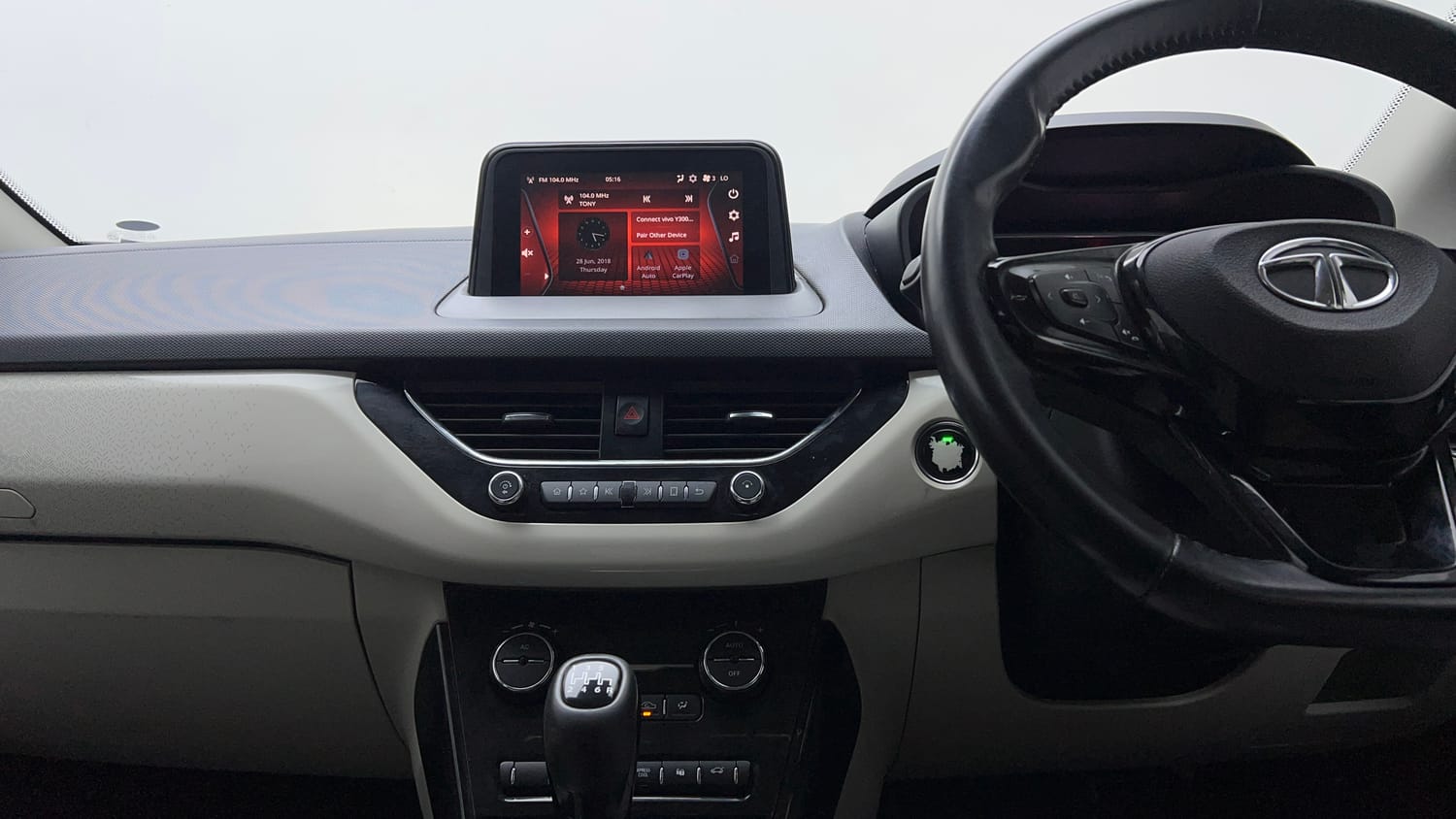 Used 2020 Tata Nexon XZ Plus (O) Petrol Manual interior MUSIC SYSTEM & AC CONTROL VIEW