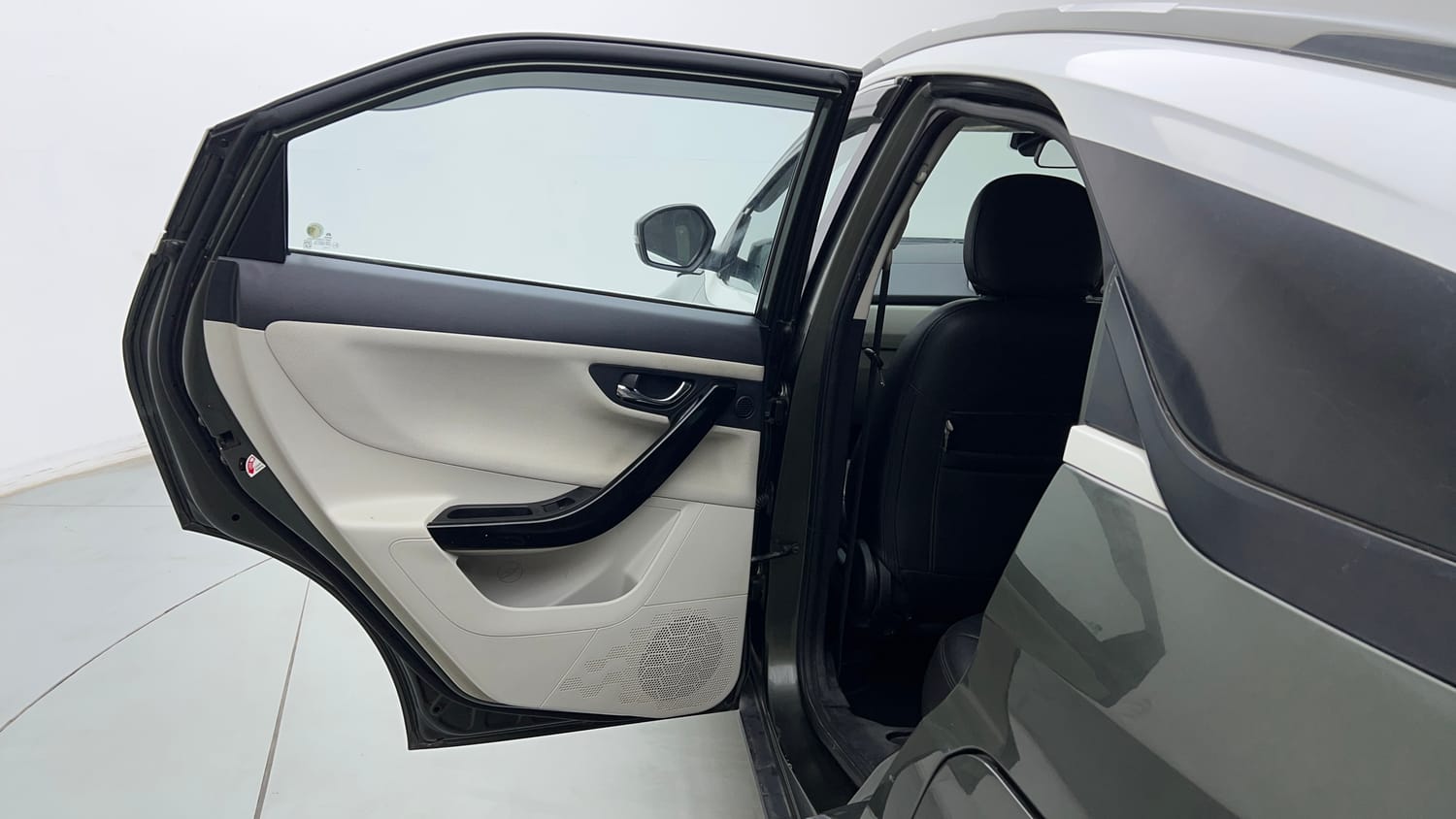 Used 2020 Tata Nexon XZ Plus (O) Petrol Manual interior LEFT REAR DOOR OPEN VIEW