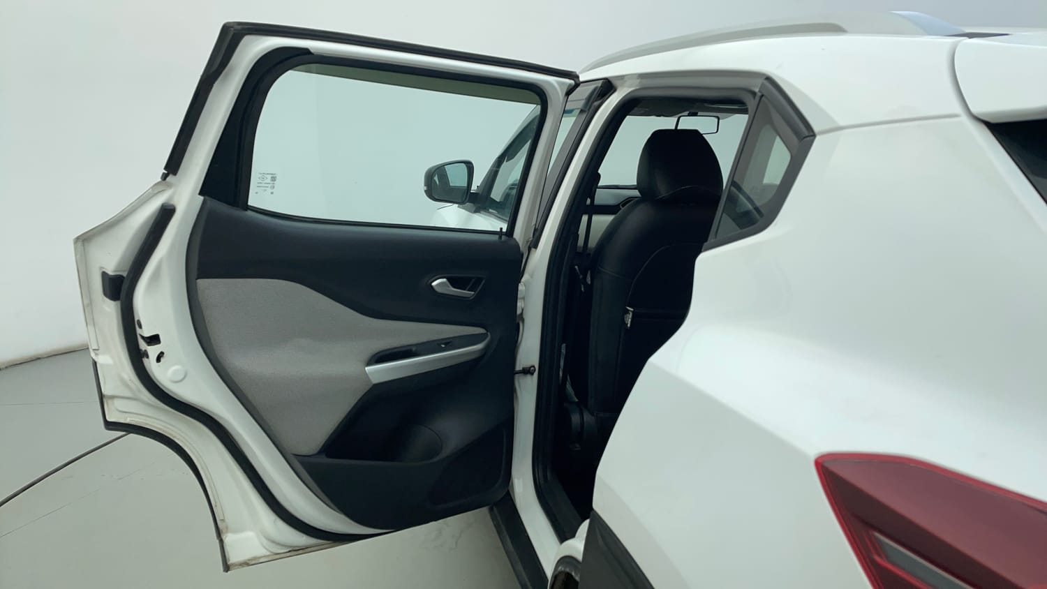Used 2023 Nissan Magnite XV Petrol Manual interior LEFT REAR DOOR OPEN VIEW