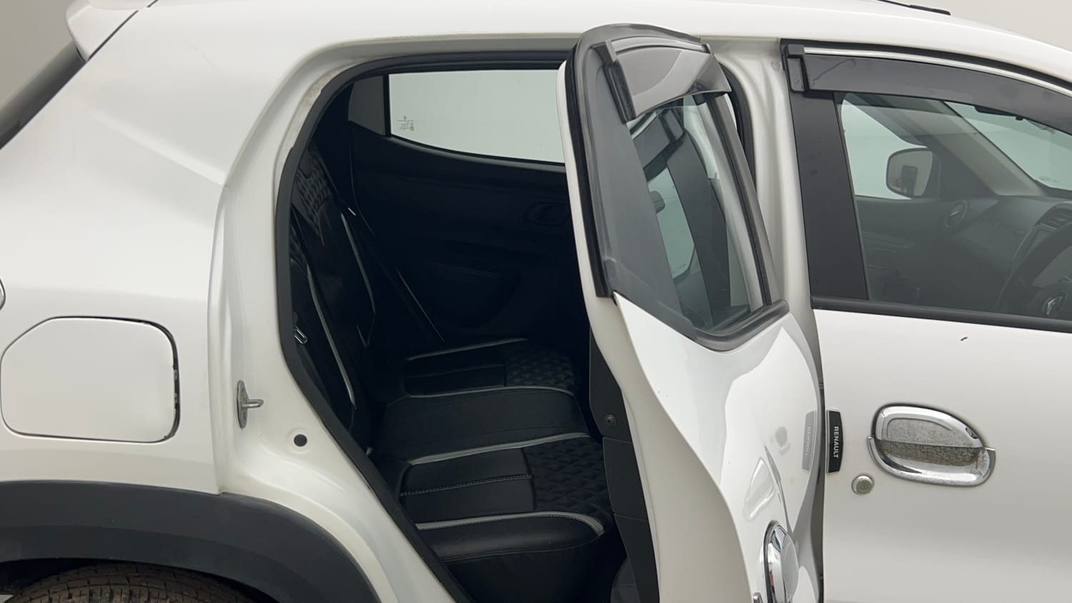 Used 2024 Renault Kwid RXT 1.0L Petrol Manual interior RIGHT SIDE REAR DOOR CABIN VIEW