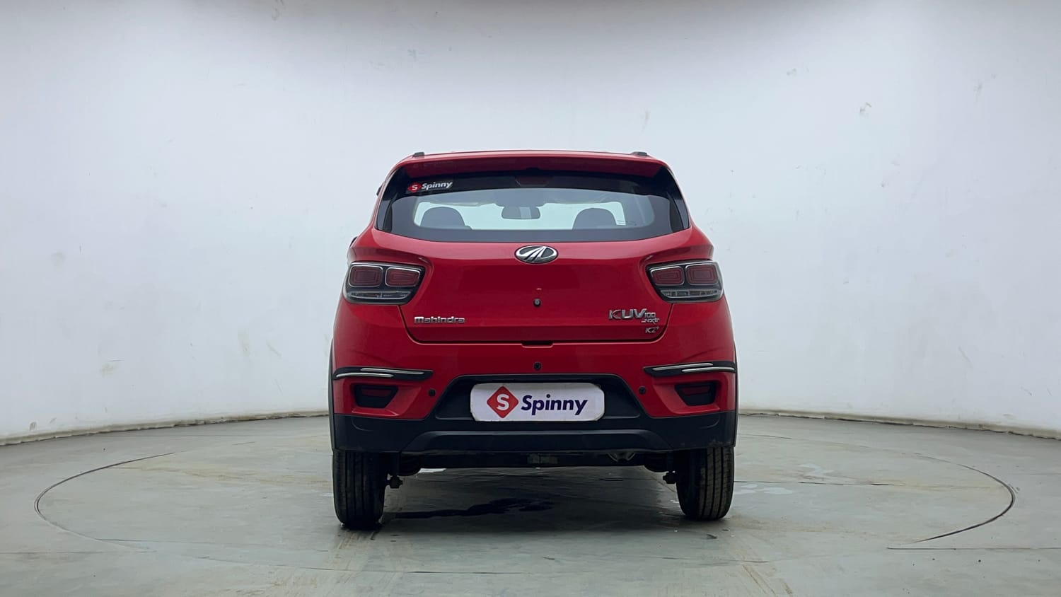 Used 2021 Mahindra KUV100 NXT K2 Plus 6 STR Petrol Manual exterior BACK VIEW