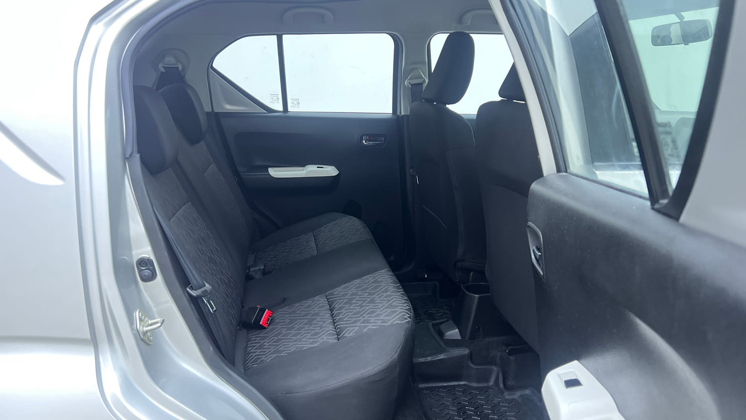 Used 2024 Maruti Suzuki Ignis Alpha 1.2 AMT Petrol Automatic interior RIGHT SIDE REAR DOOR CABIN VIEW