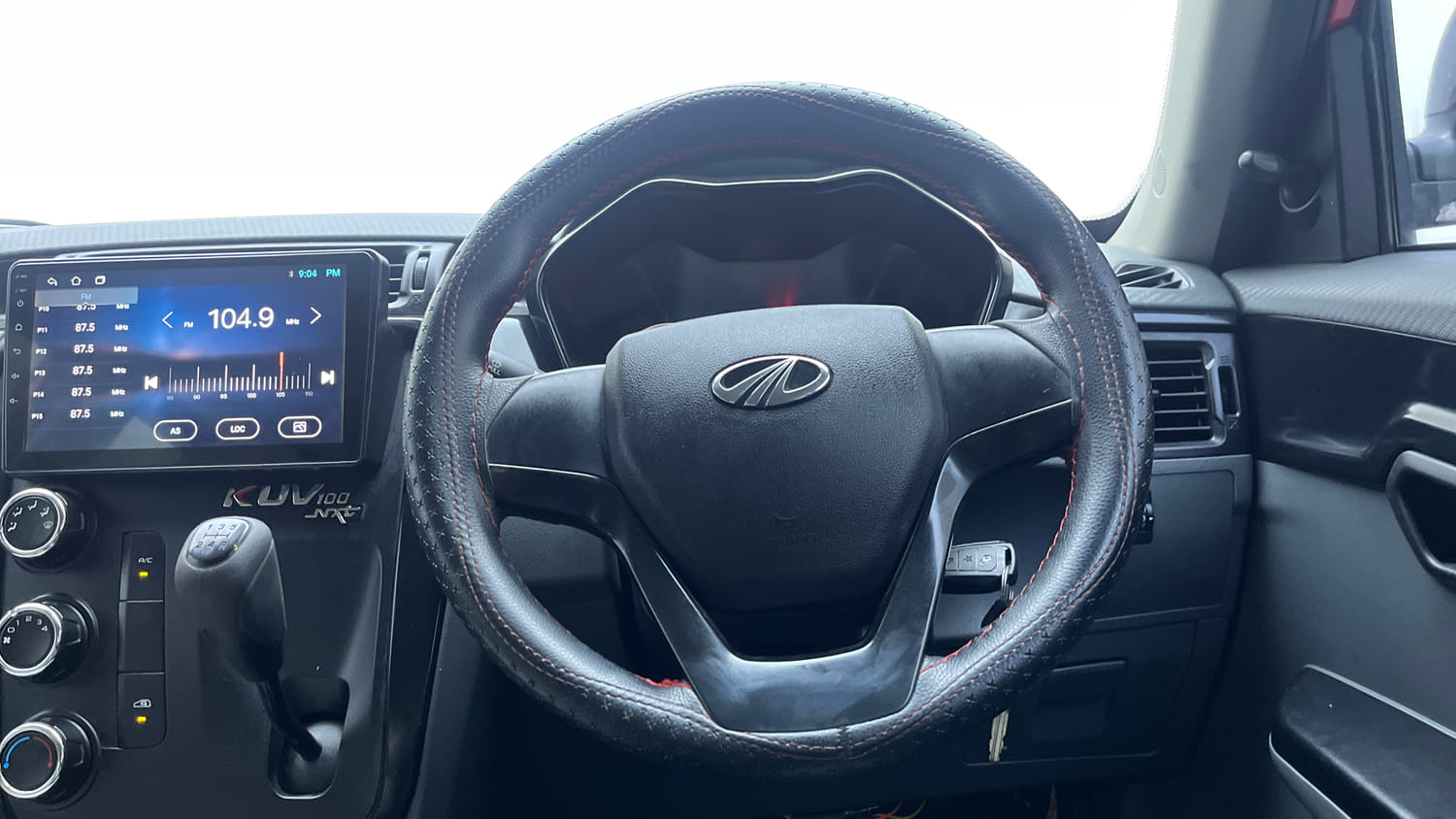 Used 2021 Mahindra KUV100 NXT K2 Plus 6 STR Petrol Manual interior STEERING VIEW