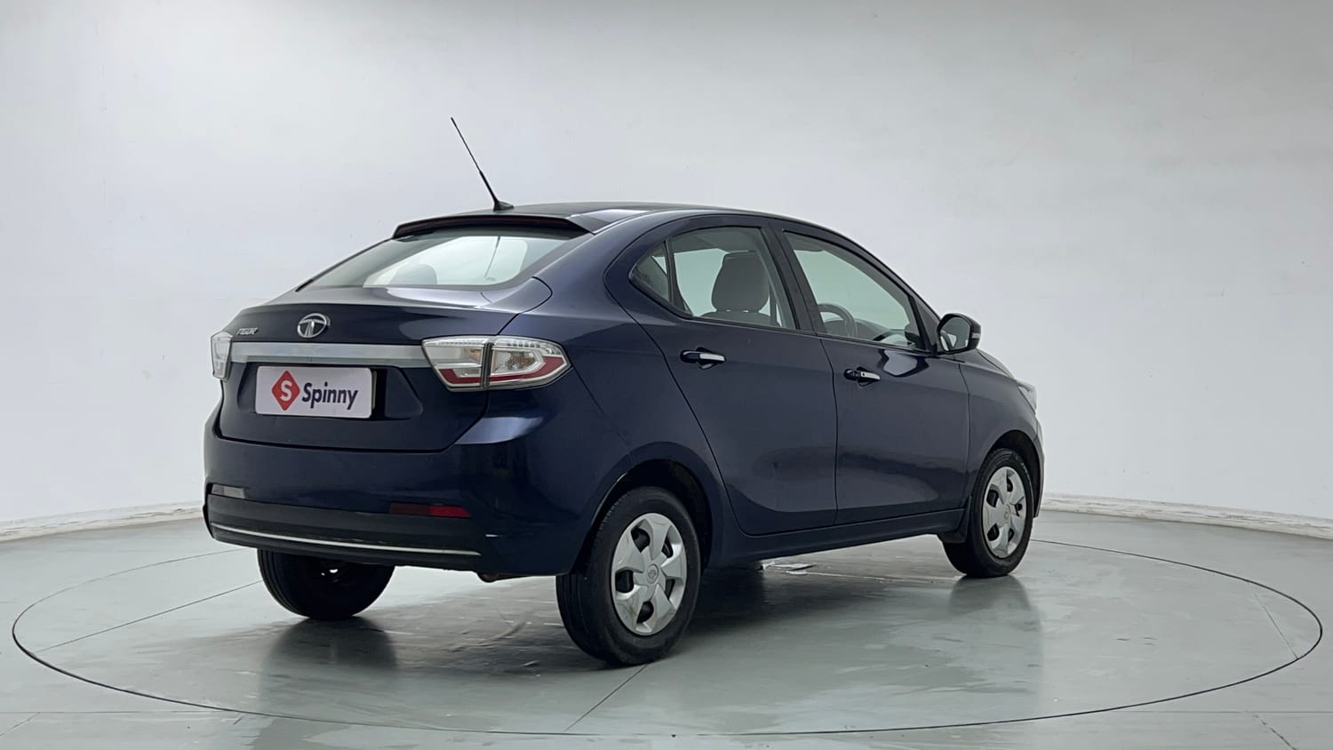 Used 2021 Tata Tigor XZ Petrol Manual exterior RIGHT REAR CORNER VIEW