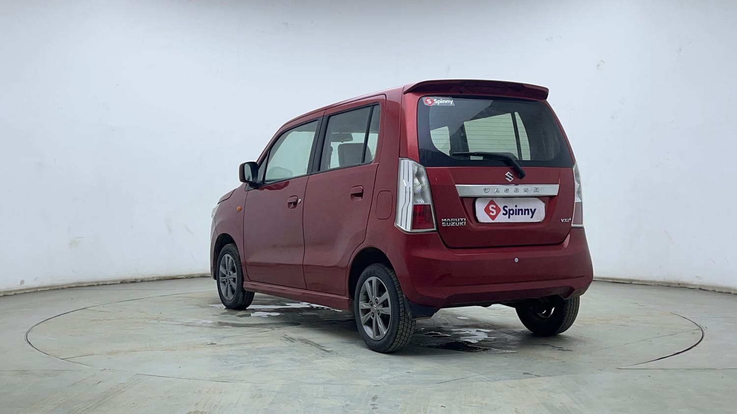 Used 2017 Maruti Suzuki Wagon R VXI+ Petrol Manual exterior LEFT REAR CORNER VIEW