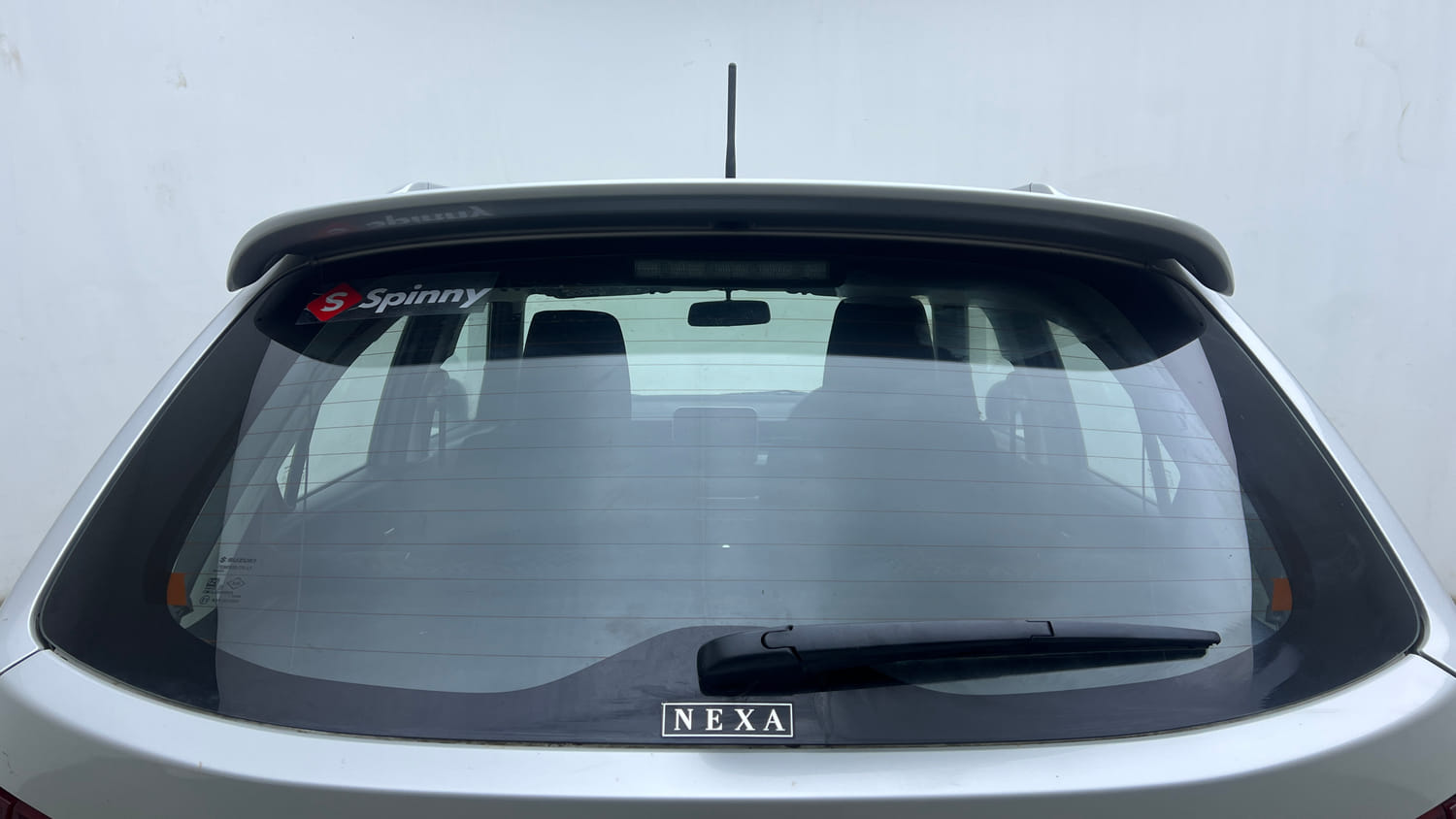 Used 2024 Maruti Suzuki Ignis Alpha 1.2 AMT Petrol Automatic exterior BACK WINDSHIELD VIEW