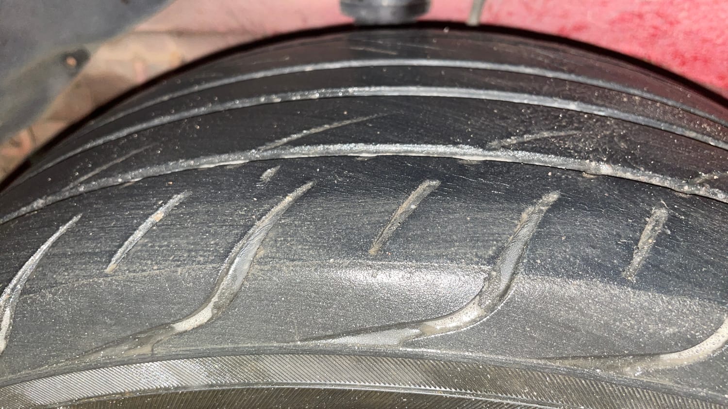Used 2014 Tata Zest XT Petrol Petrol Manual tyres RIGHT REAR TYRE TREAD VIEW