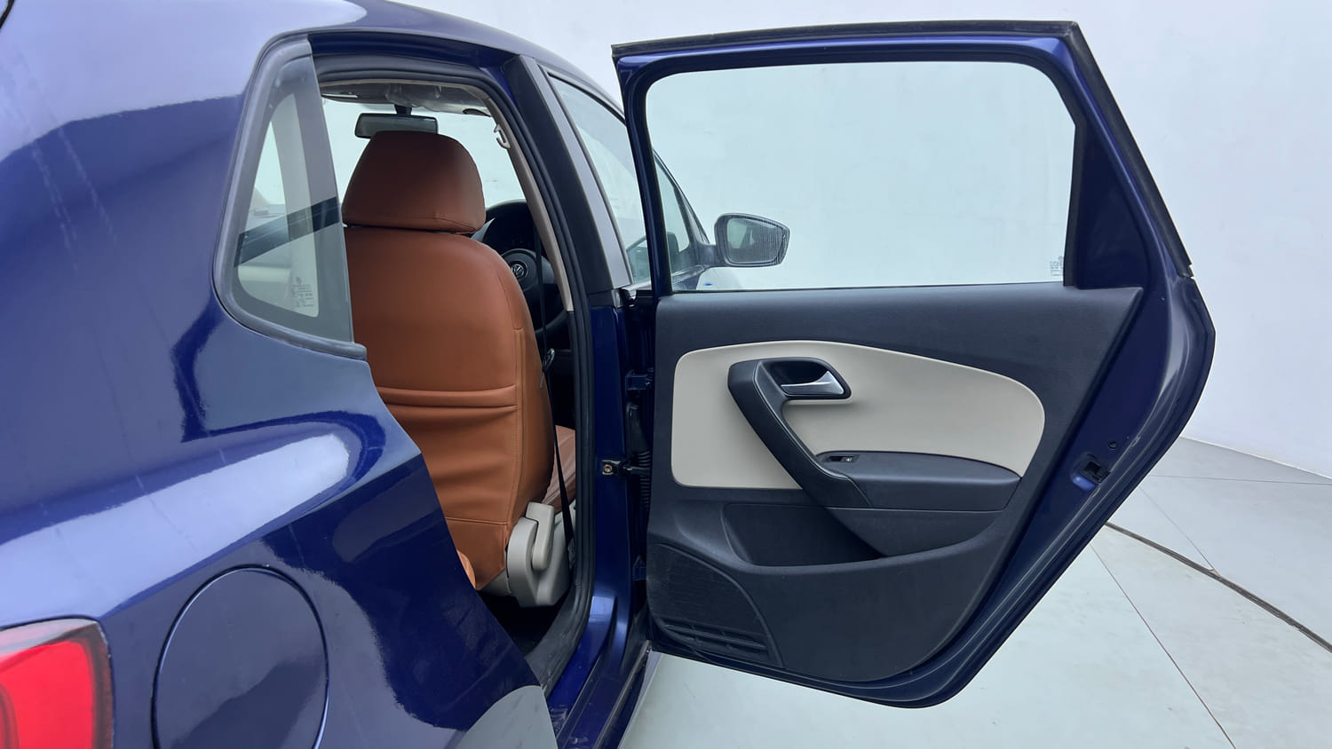 Used 2013 Volkswagen Polo Comfortline 1.2L (P) Petrol Manual interior RIGHT REAR DOOR OPEN VIEW