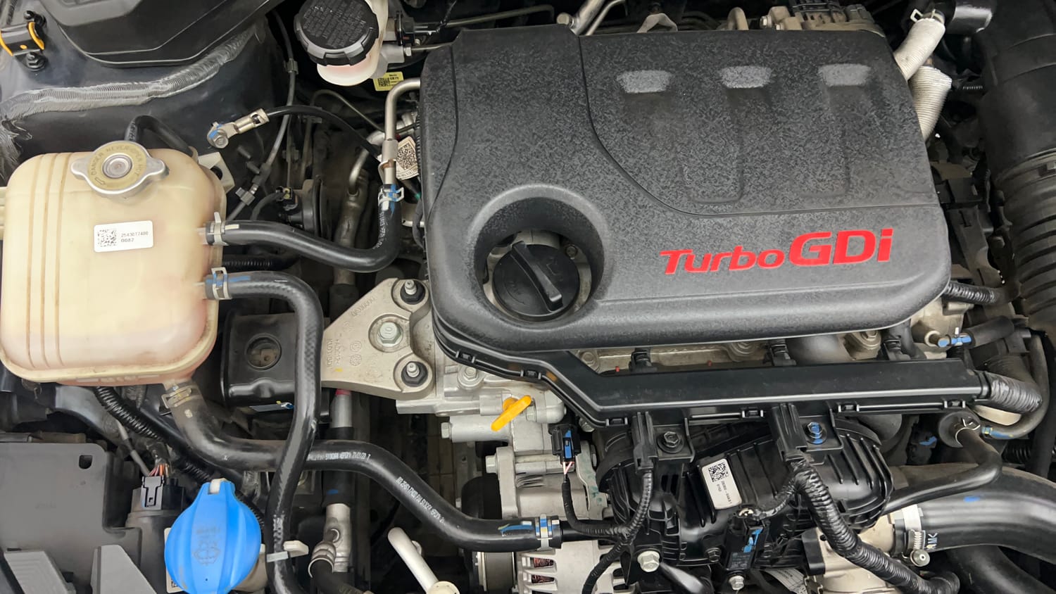 Used 2023 Hyundai i20 N Line N8 1.0 Turbo DCT Petrol Automatic engine ENGINE RIGHT SIDE VIEW