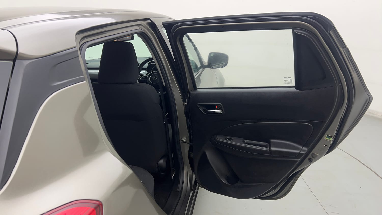 Used 2022 Maruti Suzuki Swift ZXi Plus AMT Petrol Automatic interior RIGHT REAR DOOR OPEN VIEW