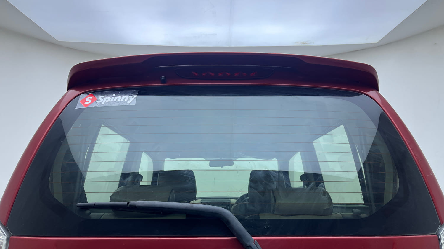 Used 2017 Maruti Suzuki Wagon R VXI+ Petrol Manual exterior BACK WINDSHIELD VIEW