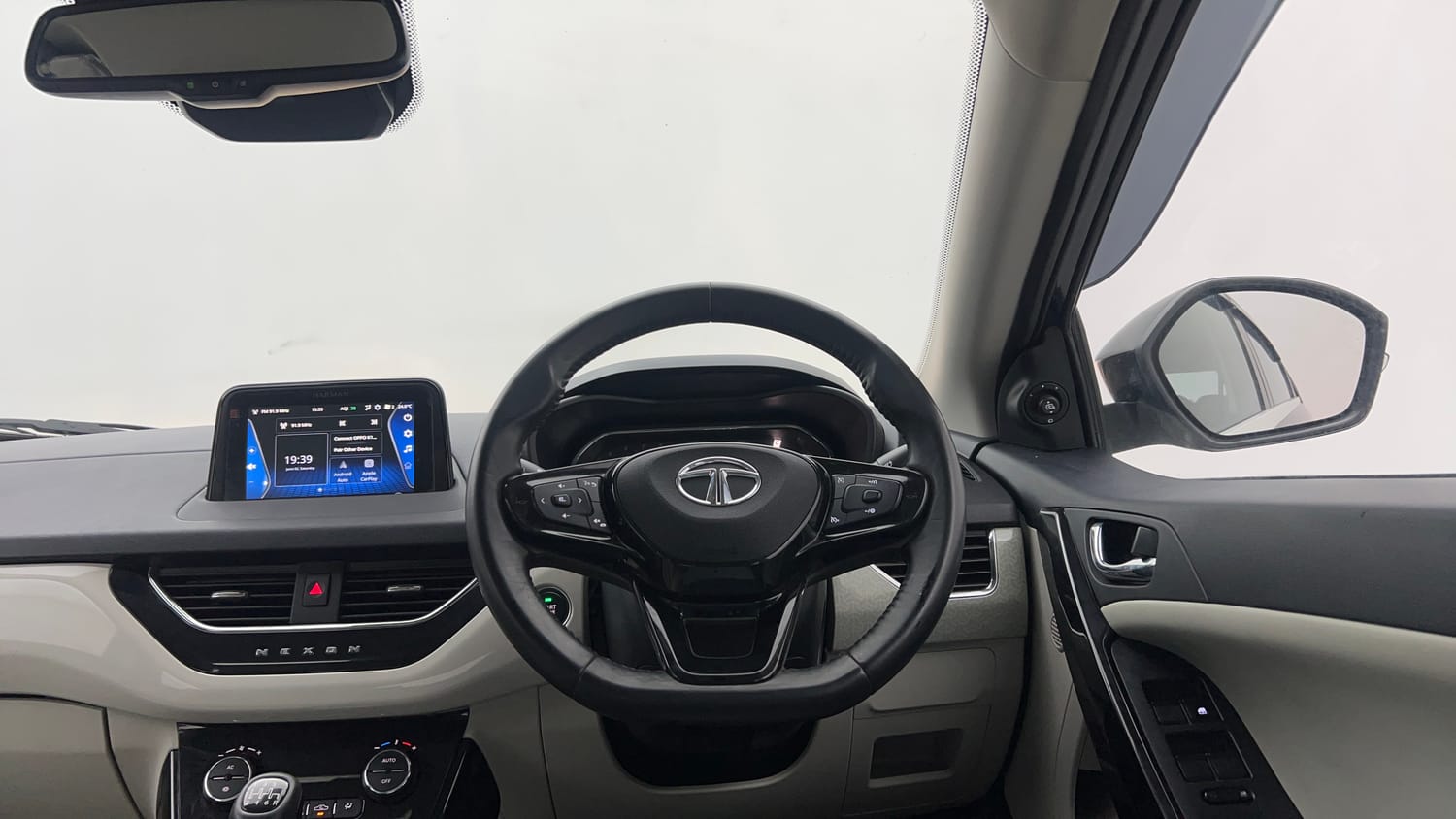 Used 2023 Tata Nexon XZ Plus LUXS Diesel Diesel Manual interior STEERING VIEW