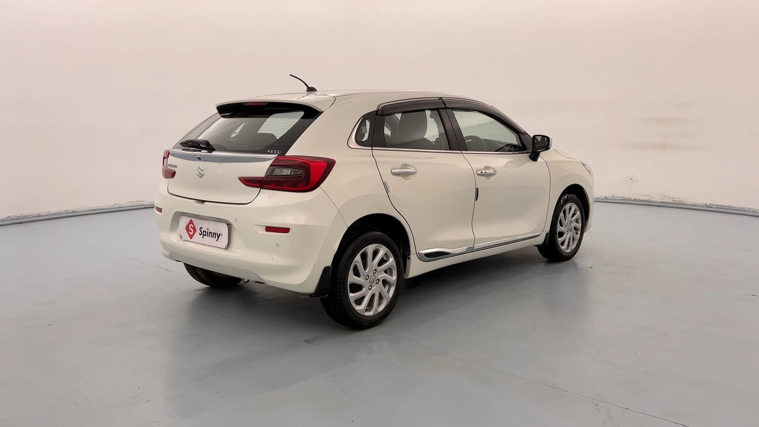 Used 2023 Maruti Suzuki Baleno Zeta MT Petrol Manual exterior RIGHT REAR CORNER VIEW