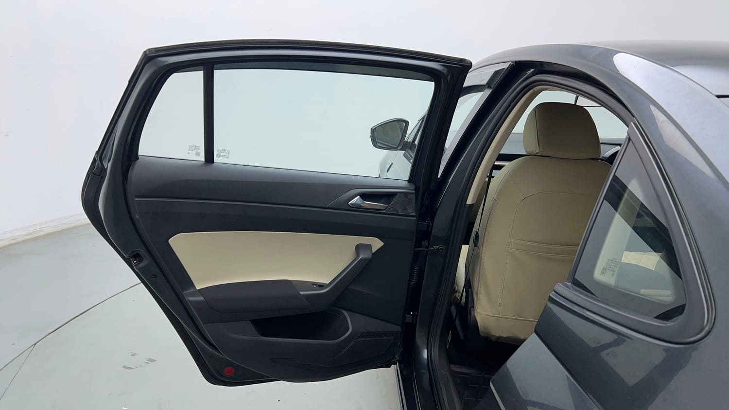 Used 2022 Skoda Slavia Ambition 1.0L TSI MT Petrol Manual interior LEFT REAR DOOR OPEN VIEW