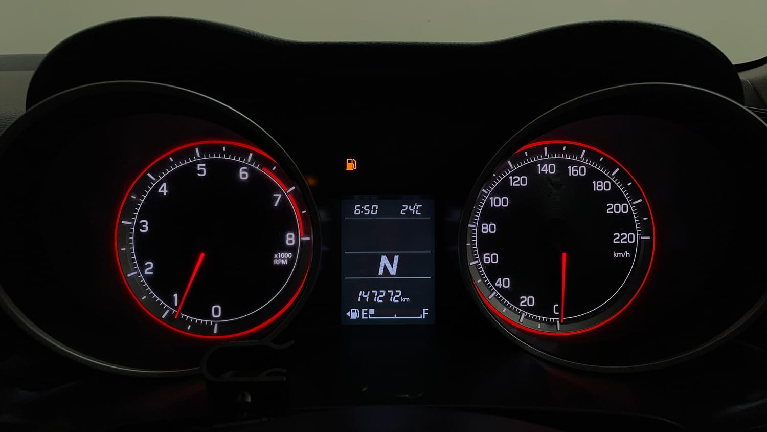 Used 2018 Maruti Suzuki Swift ZXi AMT Petrol Automatic interior CLUSTERMETER VIEW