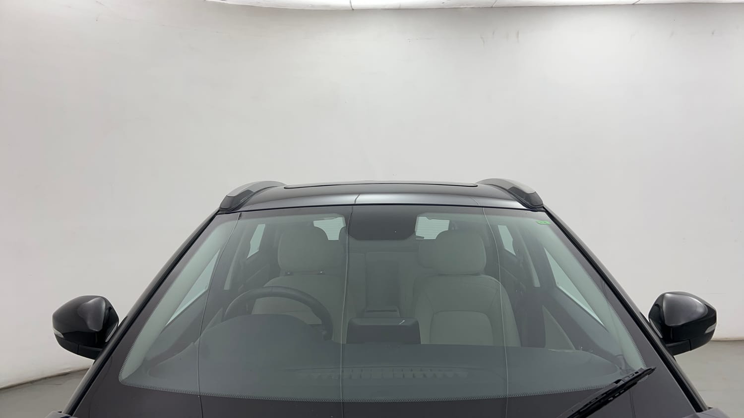 Used 2023 Tata Nexon XZ Plus LUXS Diesel Diesel Manual exterior FRONT WINDSHIELD VIEW