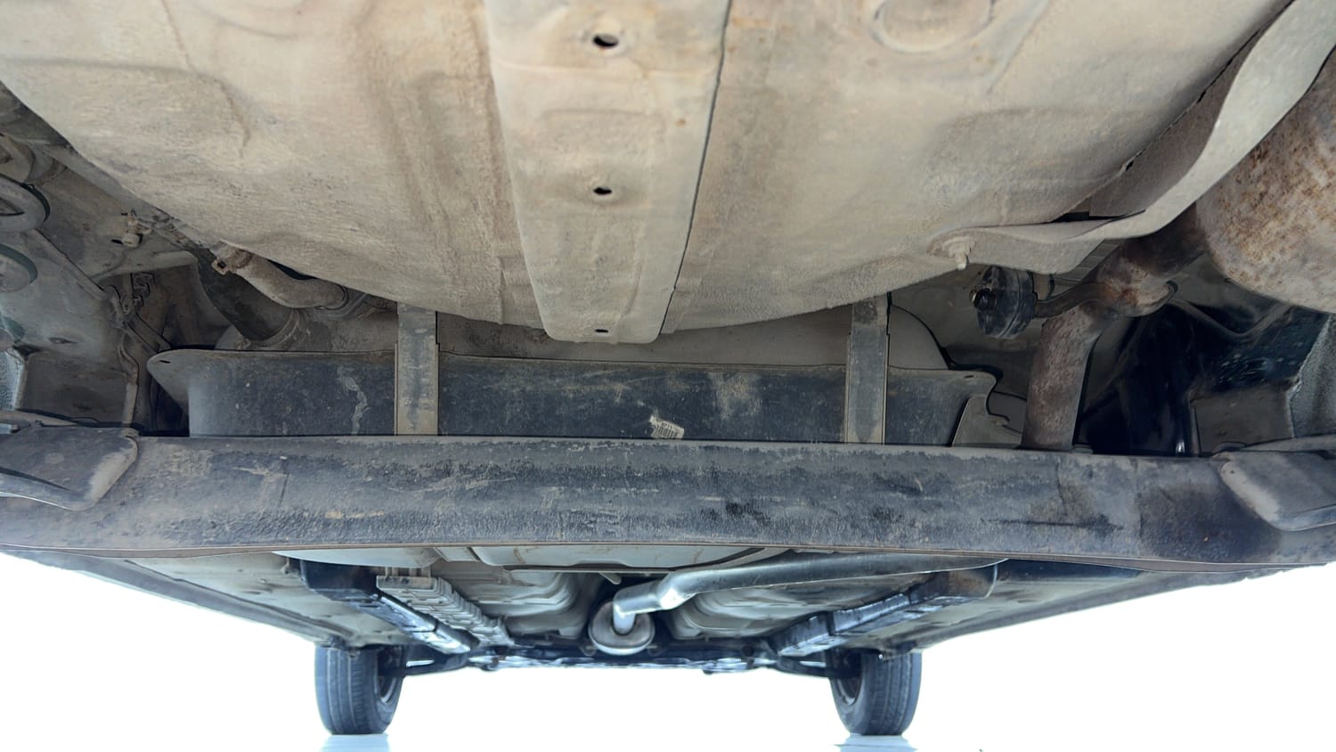 Used 2015 Hyundai Grand i10 Era 1.2 Kappa VTVT Petrol Manual extra REAR UNDERBODY VIEW (TAKEN FROM REAR)