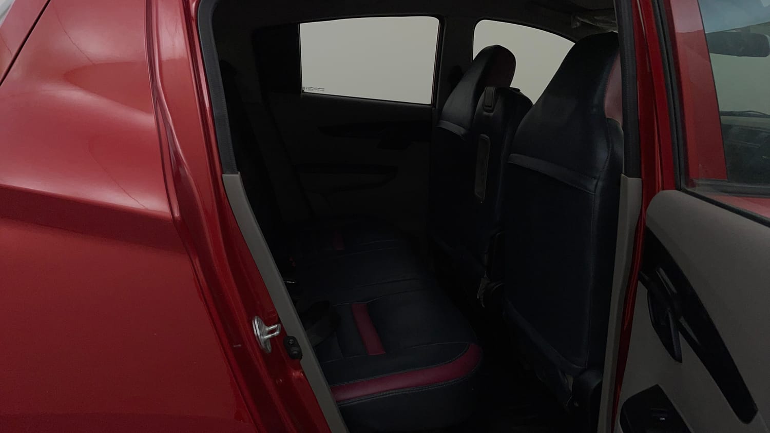 Used 2016 Mahindra KUV100 K4 6 STR Petrol Manual interior RIGHT SIDE REAR DOOR CABIN VIEW