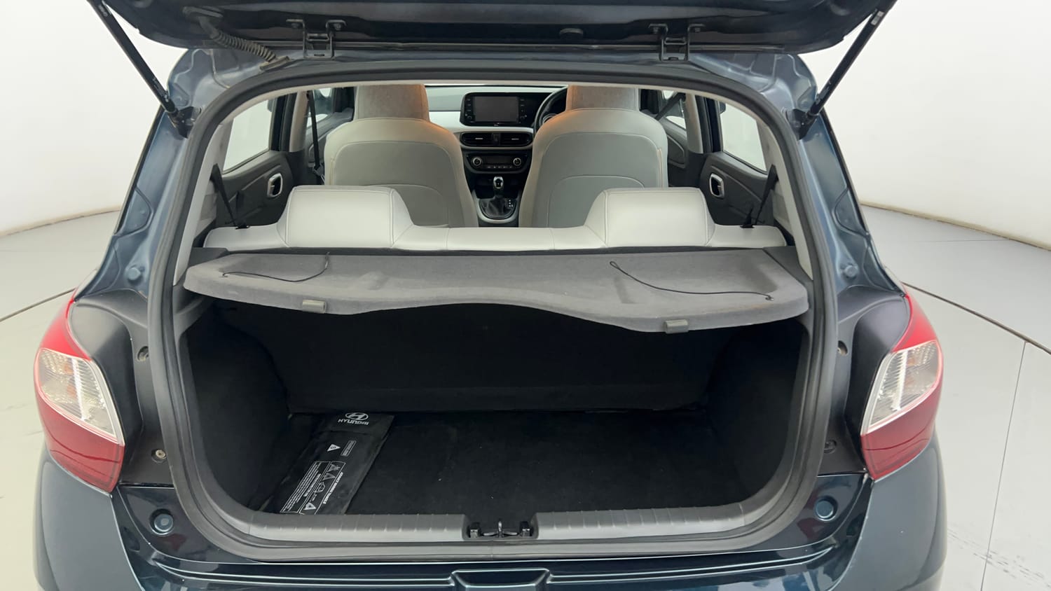 Used 2021 Hyundai Grand i10 Nios Sportz AMT 1.2 Kappa VTVT Petrol Automatic interior DICKY INSIDE VIEW