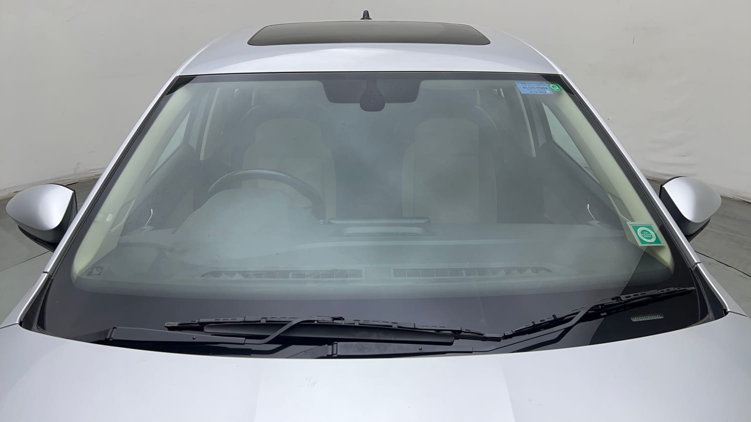 Used 2023 Skoda Slavia Style 1.5L TSI MT Petrol Manual exterior FRONT WINDSHIELD VIEW