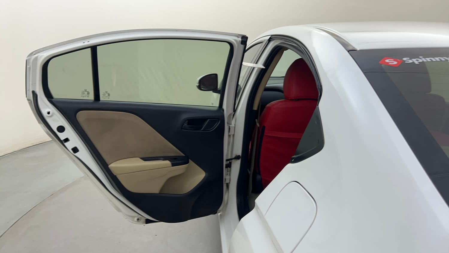 Used 2015 Honda City SV CVT Petrol Automatic interior LEFT REAR DOOR OPEN VIEW
