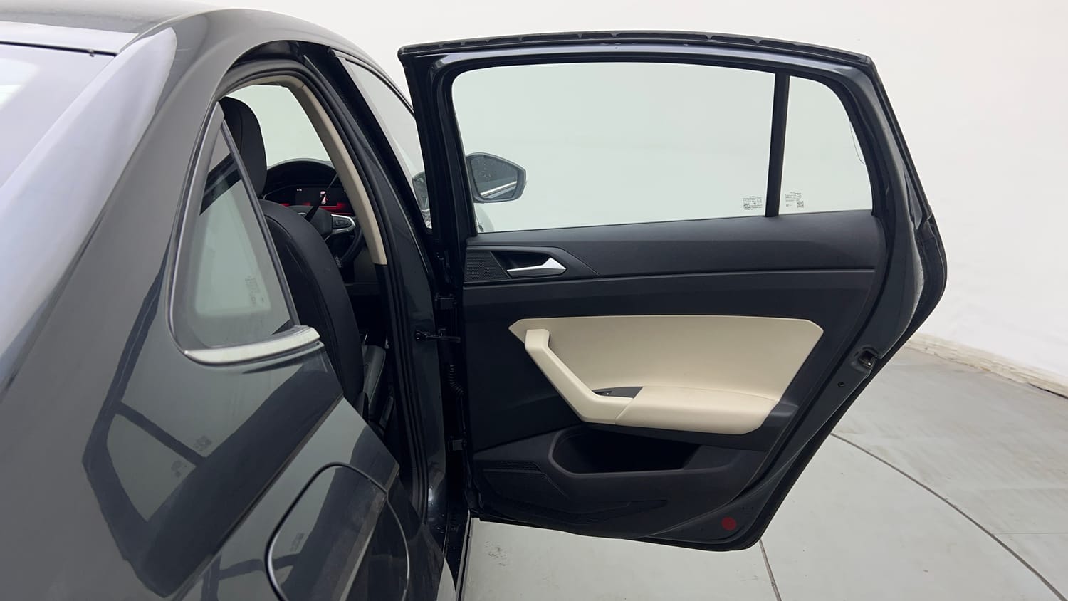 Used 2023 Volkswagen Virtus GT Plus 1.5 TSI EVO DSG Petrol Automatic interior RIGHT REAR DOOR OPEN VIEW