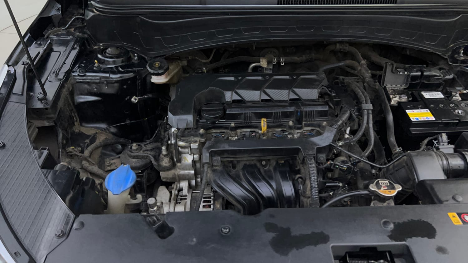 Used 2023 kia Seltos HTX 1.5 IVT Petrol Automatic engine ENGINE RIGHT SIDE VIEW