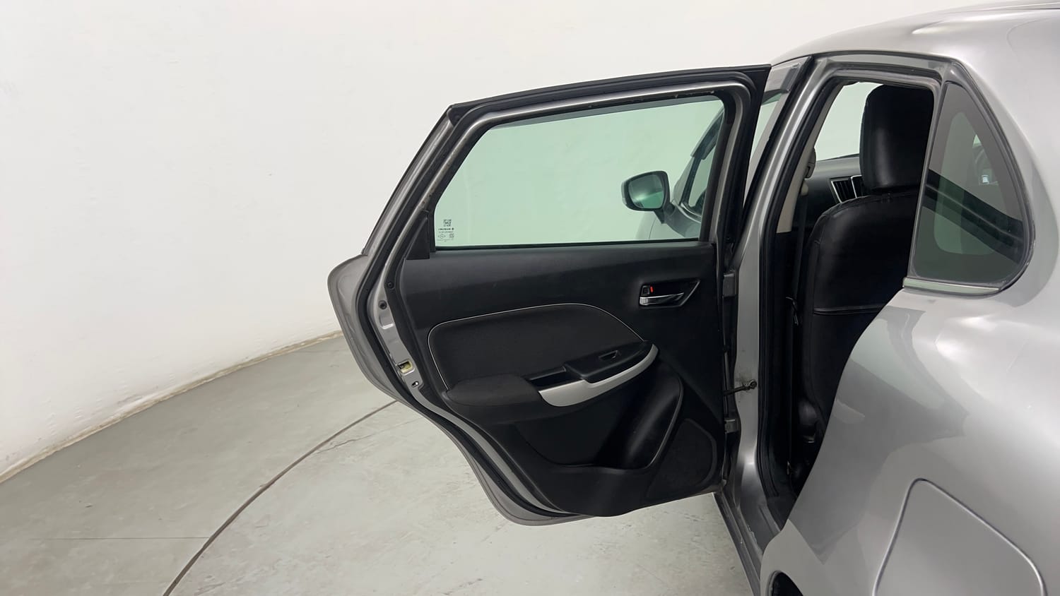 Used 2018 Maruti Suzuki Baleno Alpha 1.2 Petrol Manual interior LEFT REAR DOOR OPEN VIEW