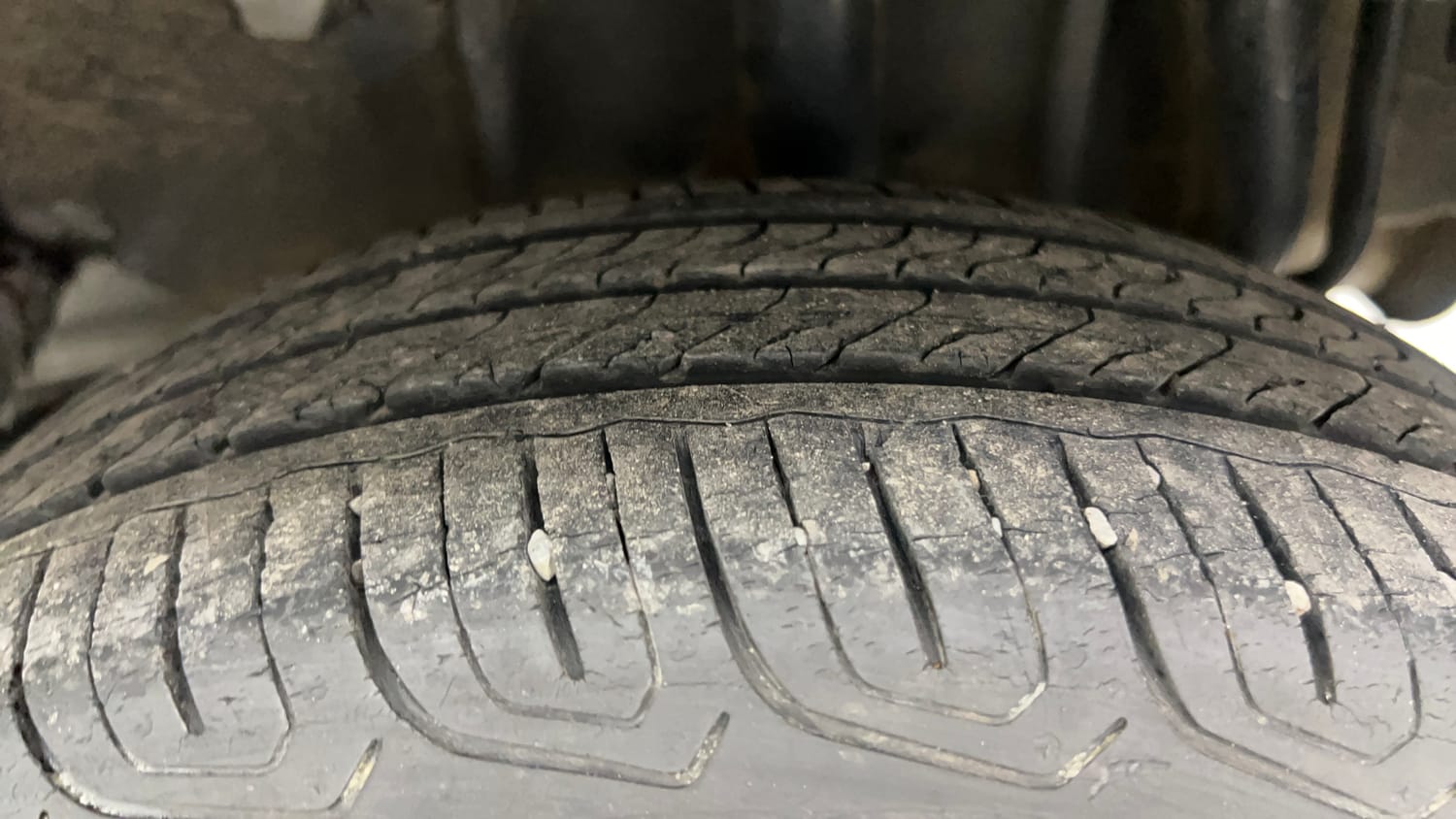 Used 2022 Tata Tiago XZ Plus CNG Cng Manual tyres LEFT REAR TYRE TREAD VIEW