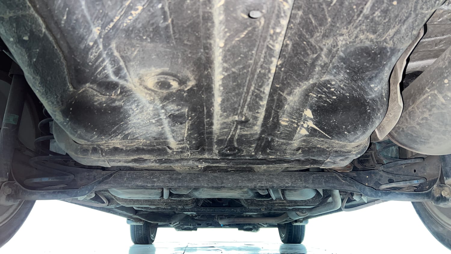 Used 2021 Honda City ZX CVT Petrol Petrol Automatic extra REAR UNDERBODY VIEW (TAKEN FROM REAR)