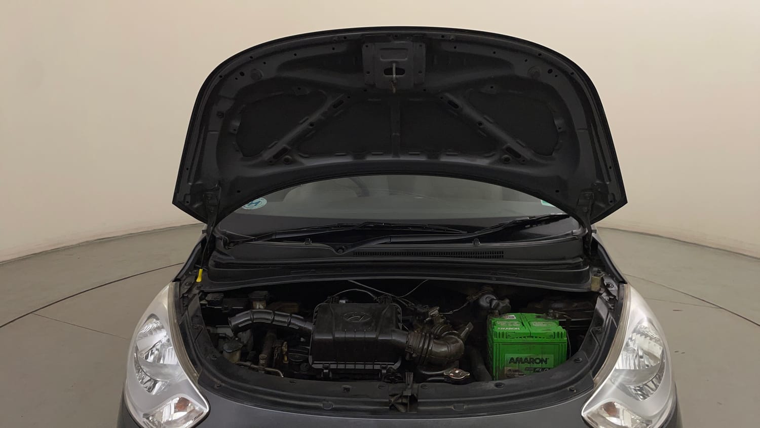Used 2011 Hyundai i10 Era 1.1 iRDE2 Petrol Manual engine ENGINE & BONNET OPEN FRONT VIEW