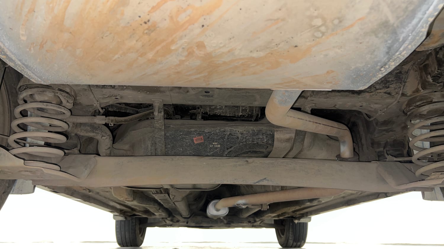 Used 2019 Hyundai Creta E Plus 1.6 Petrol Petrol Manual extra REAR UNDERBODY VIEW (TAKEN FROM REAR)