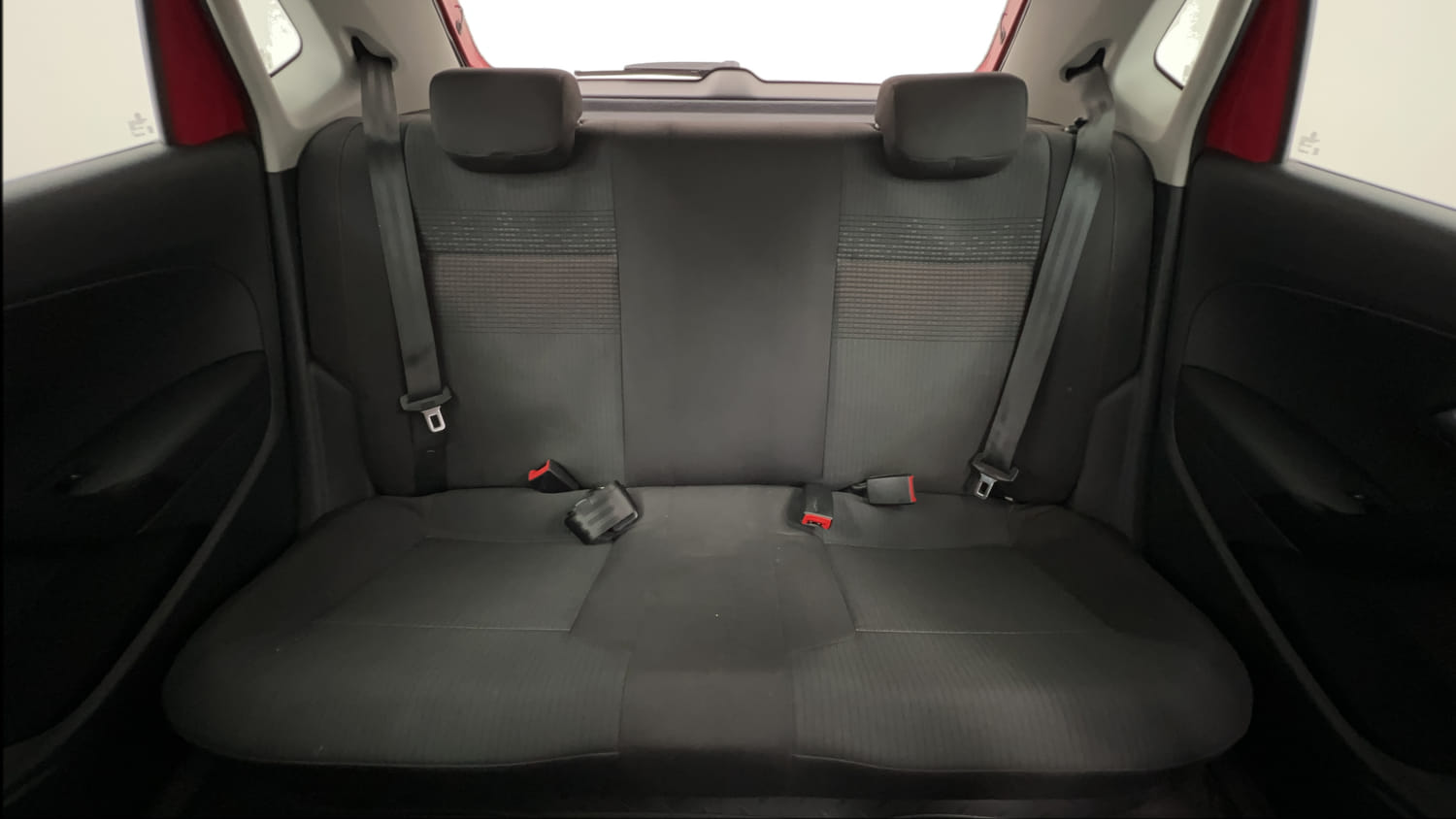 Used 2020 Volkswagen Polo Highline Plus 1.0L TSI Petrol Manual interior REAR SEAT CONDITION VIEW