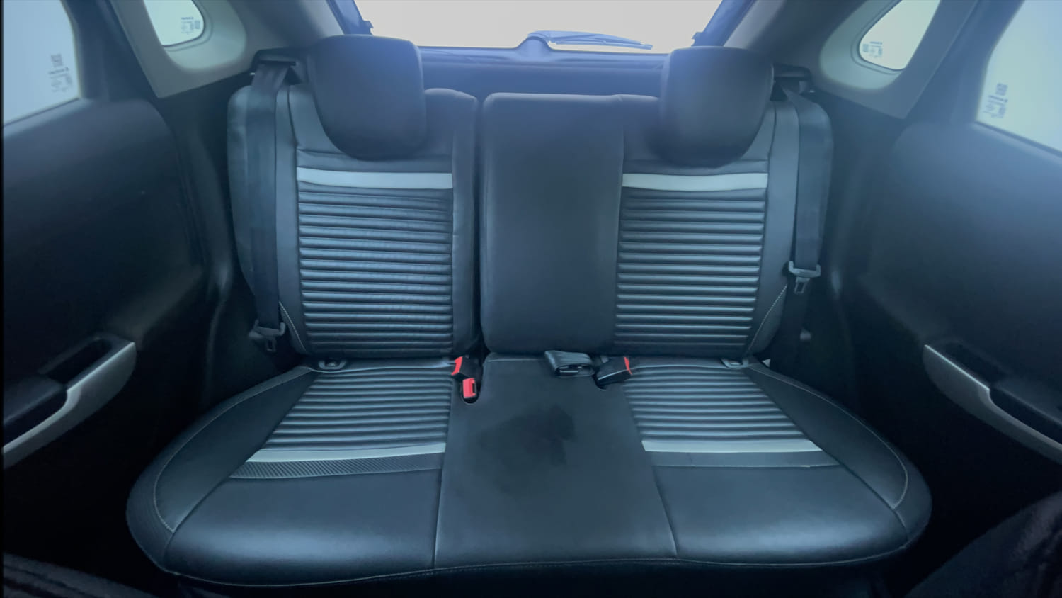Used 2017 Maruti Suzuki Baleno RS 1.0 Petrol Manual interior REAR SEAT CONDITION VIEW