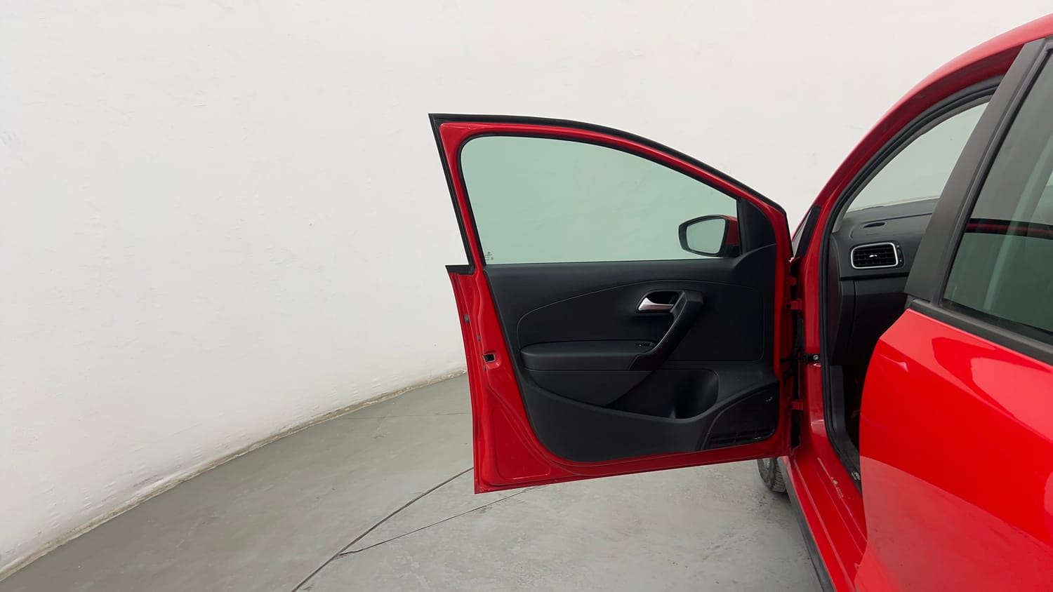Used 2020 Volkswagen Polo Highline Plus 1.0L TSI Petrol Manual interior LEFT FRONT DOOR OPEN VIEW