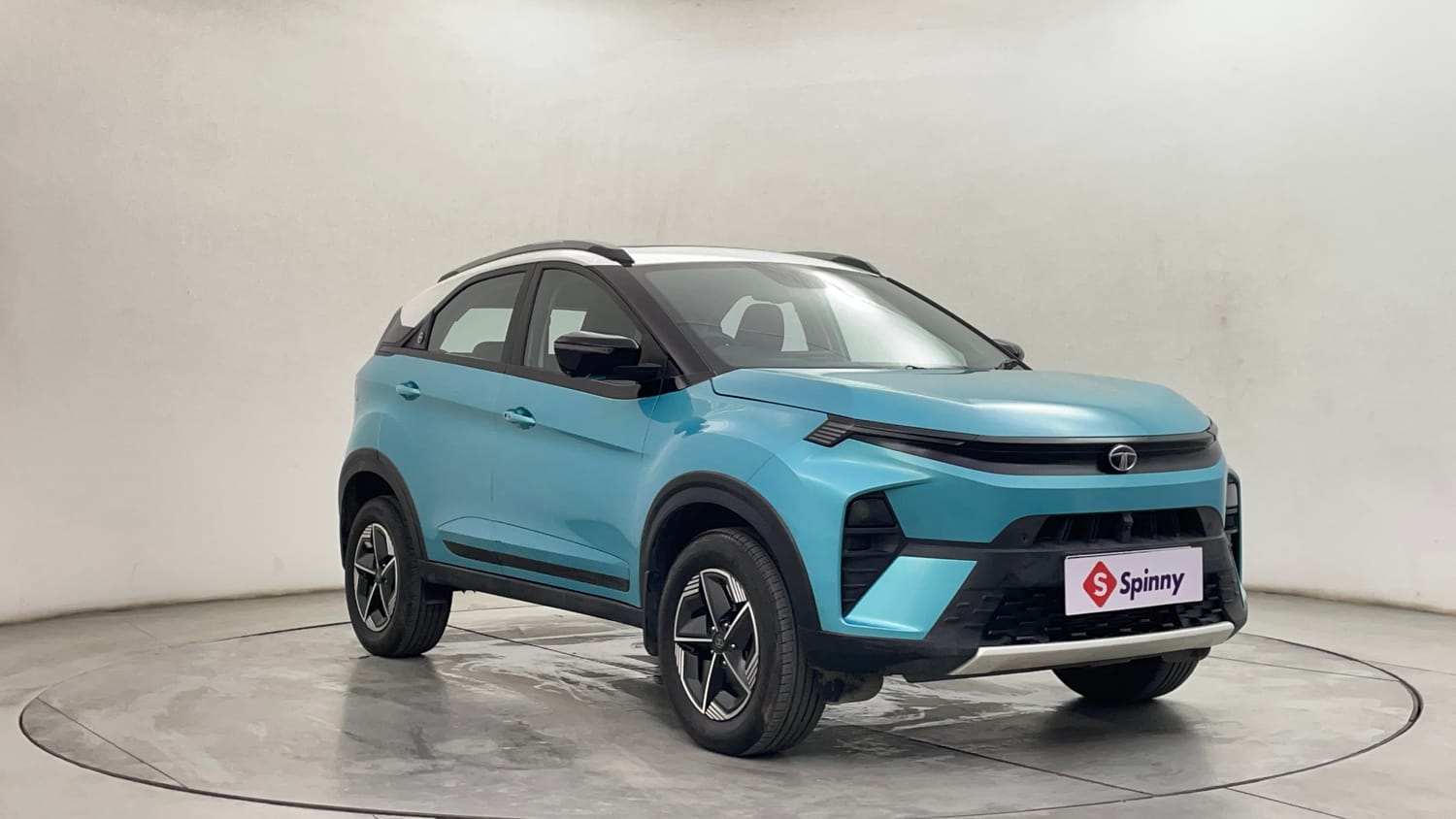 Used 2023 Tata Nexon Creative Plus S 1.2 Revotron Petrol 7DCA DT Petrol Automatic exterior RIGHT FRONT CORNER VIEW