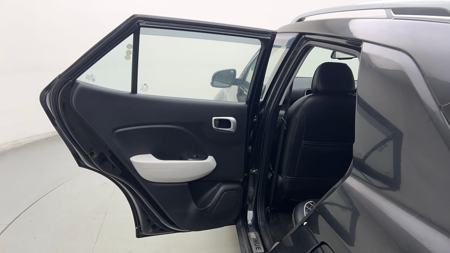 Used 2024 Hyundai Venue SX 1.2 Petrol Petrol Manual interior LEFT REAR DOOR OPEN VIEW