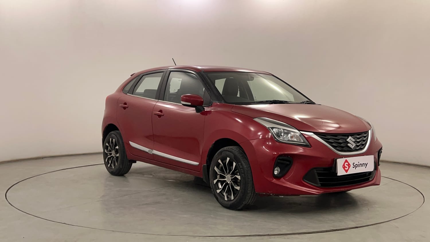 Used 2019 Maruti Suzuki Baleno Delta Petrol Manual exterior RIGHT FRONT CORNER VIEW