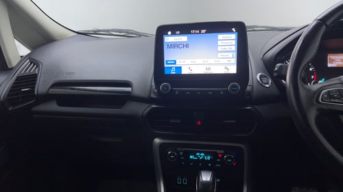 Used 2018 Ford EcoSport Titanium + 1.5L Ti-VCT AT Petrol Automatic interior MUSIC SYSTEM & AC CONTROL VIEW
