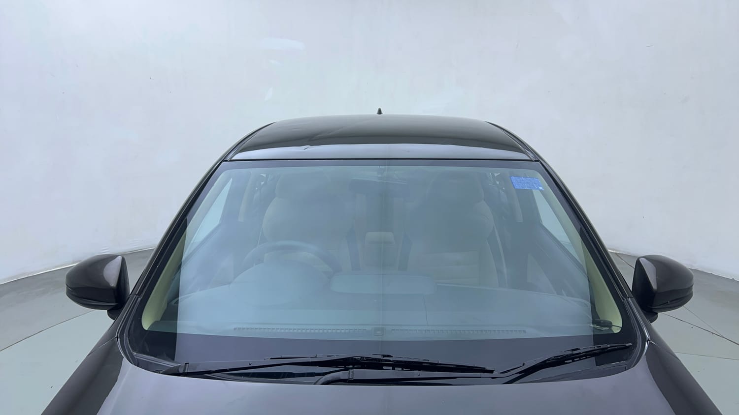 Used 2018 Honda Amaze 1.2 V CVT Petrol Petrol Automatic exterior FRONT WINDSHIELD VIEW