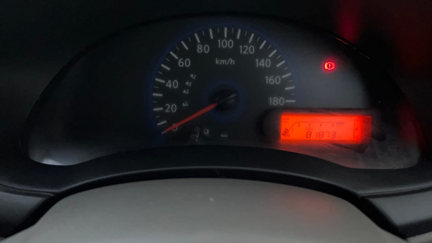 Used 2016 Datsun GO A Petrol Manual interior CLUSTERMETER VIEW