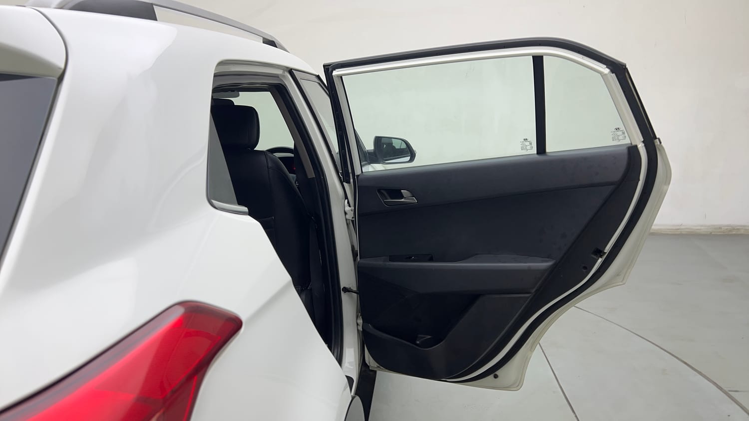 Used 2017 Hyundai Creta SX Plus 1.6 AT CRDI Diesel Automatic interior RIGHT REAR DOOR OPEN VIEW